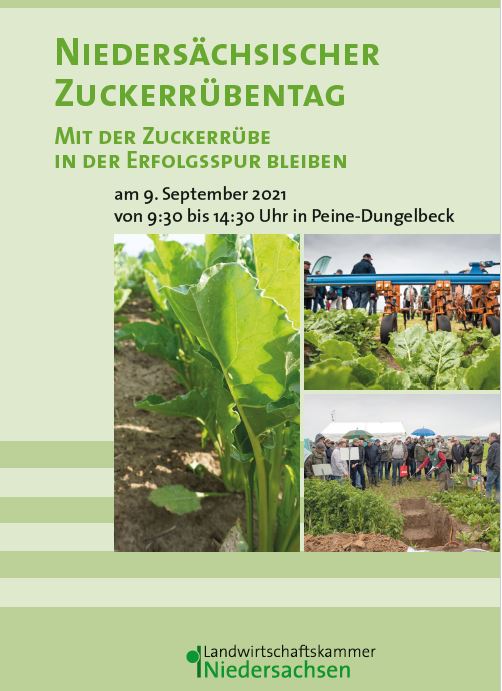 Niedersächsischer Zuckerrübentag am 09.09.2021 in Peine-Dungelbeck
